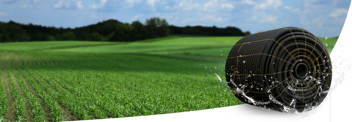 Prinsco Agriculture Water Management - GOLDLINE® - Home Slider